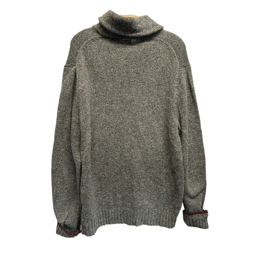 Banana Republic Grey Blue‎ Cardigan Hoodie Size XL Men - Picture 5 of 6
